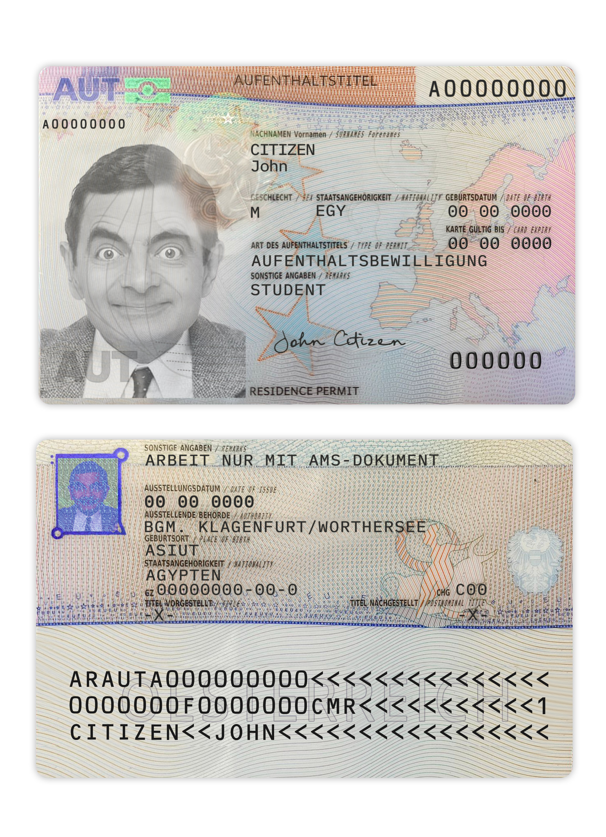 Permis de séjour en Autriche 2023 présent